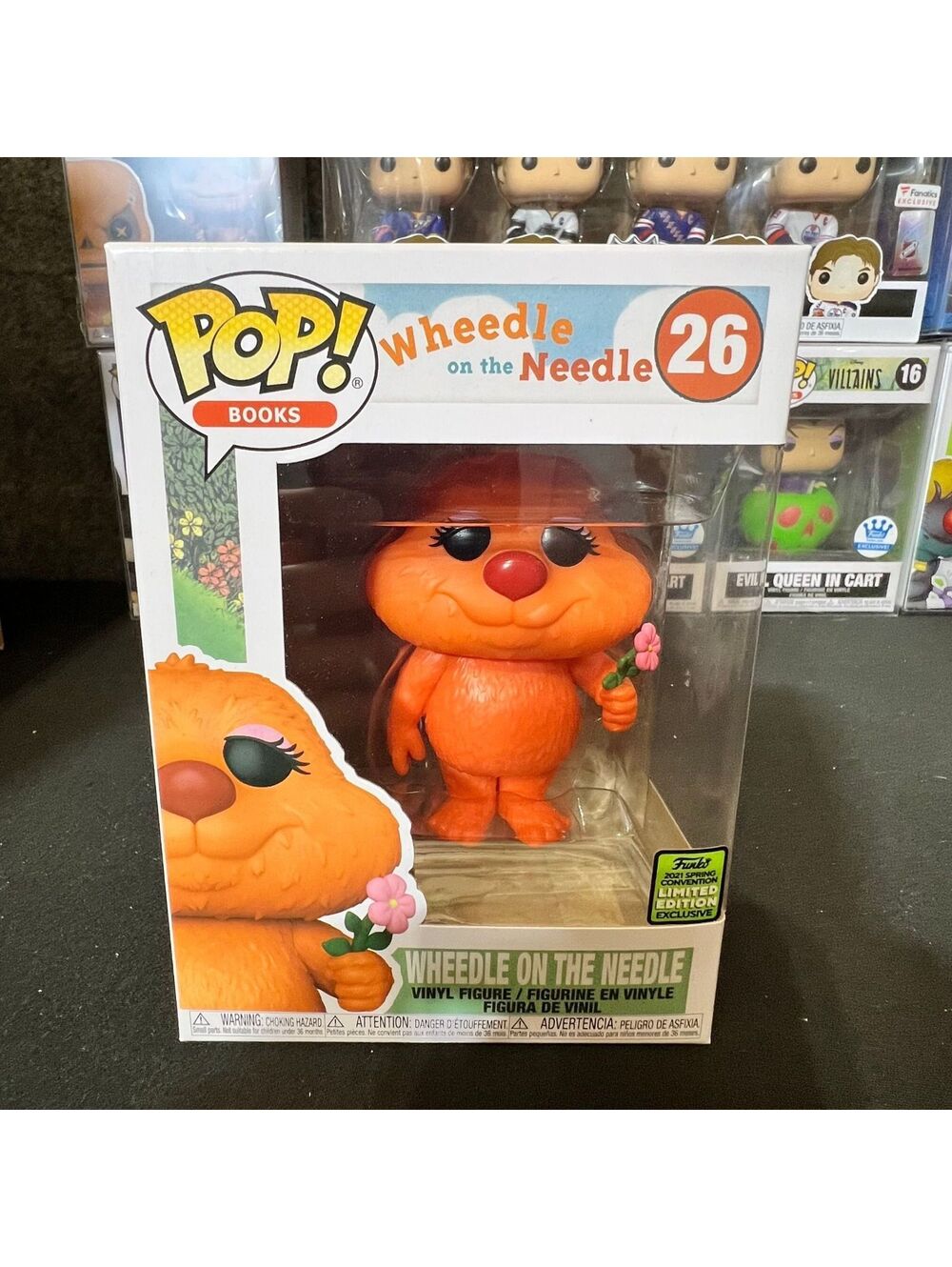 Funko Pop Books Wheedle on the Needle 26 2021 Spring Convention Exclusive Vinyl